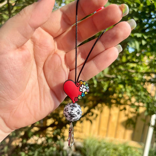 Paw Print Freshie Charm