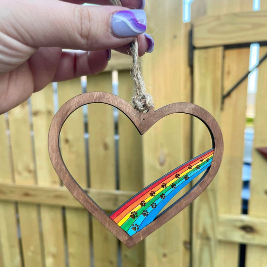 Rainbow Bridge Car Charm