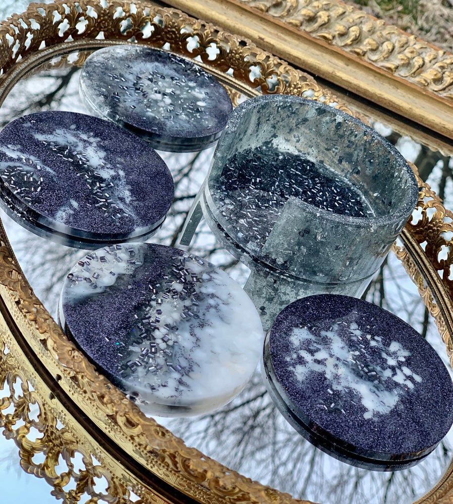 Black Marble Kustom Koasters