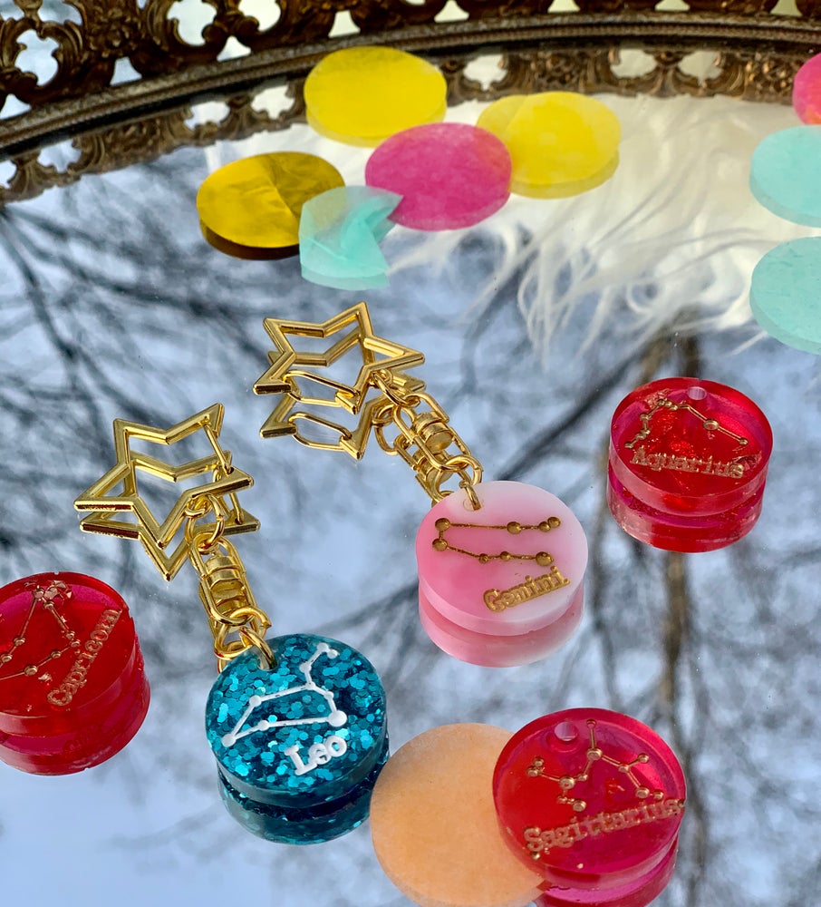 Kustom Astrological Key Rings