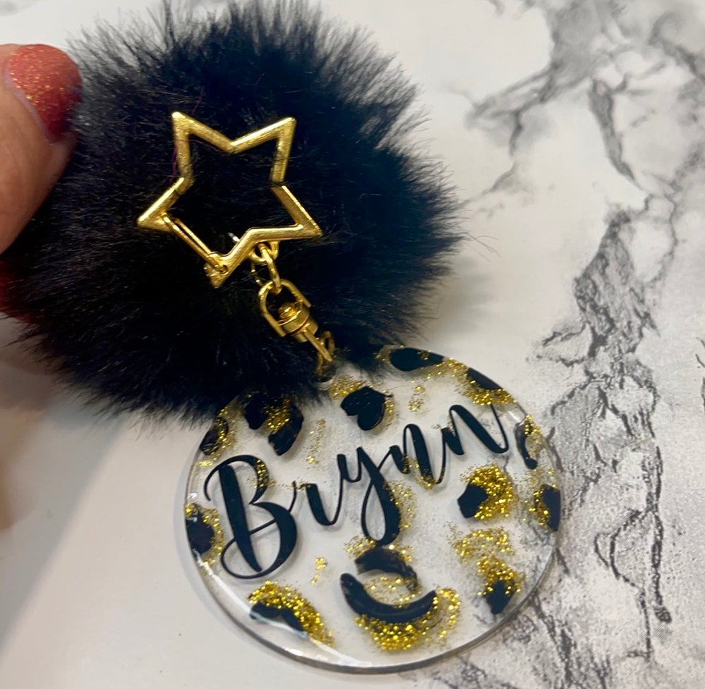Cheetah Girlz Acrylic Key Ring