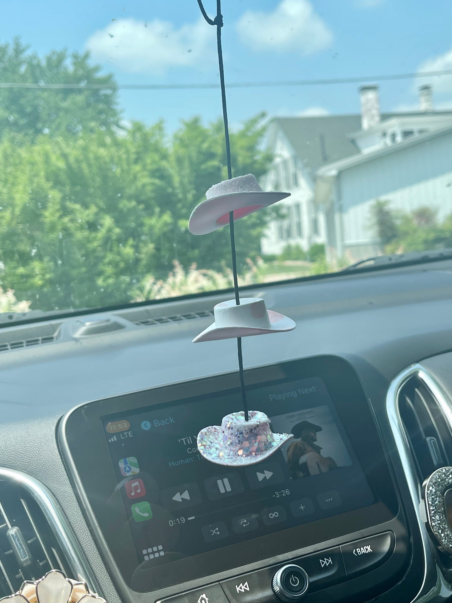 Strawberry Cowgirl Charm