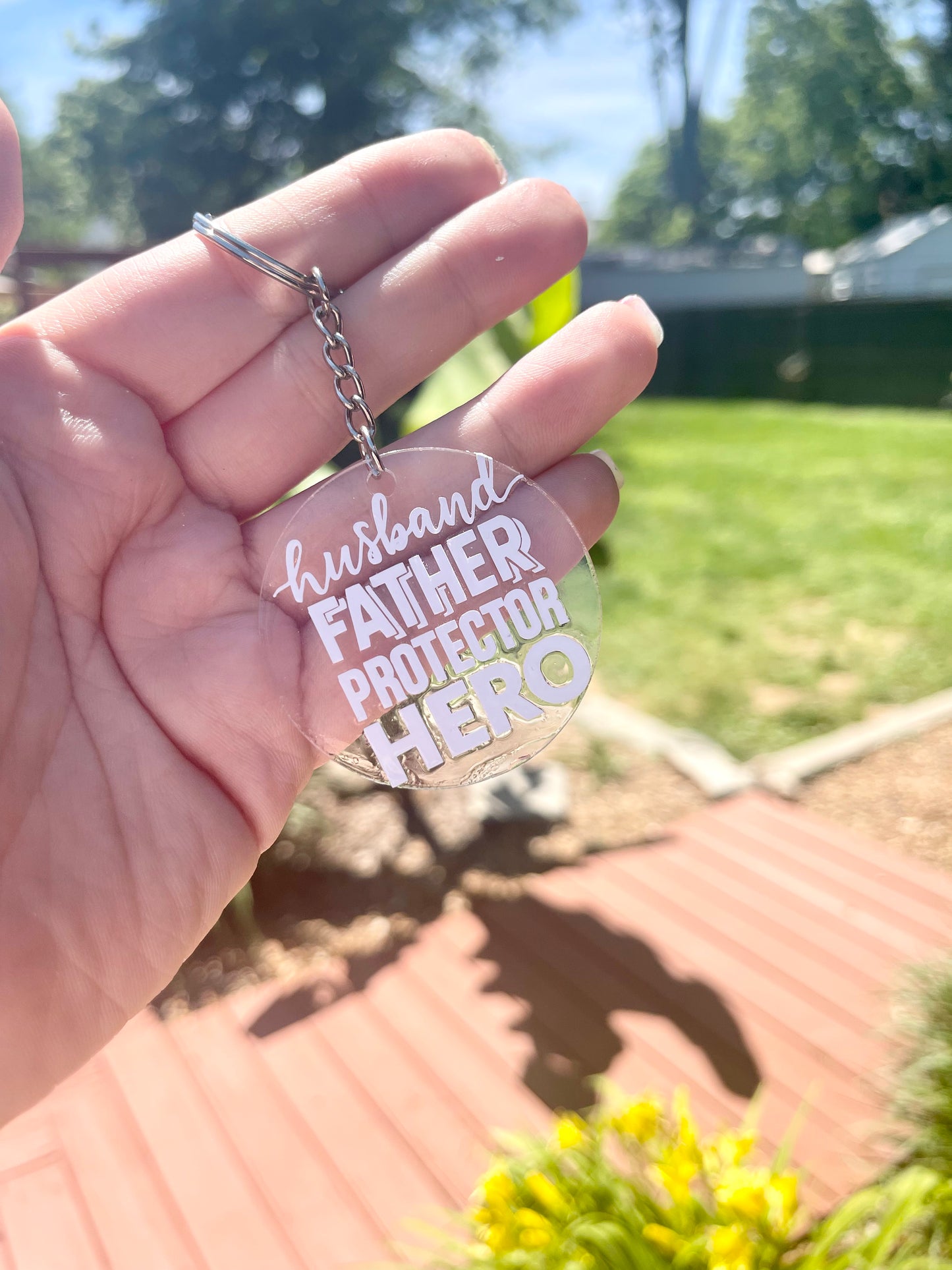Fathers Day Key Rings