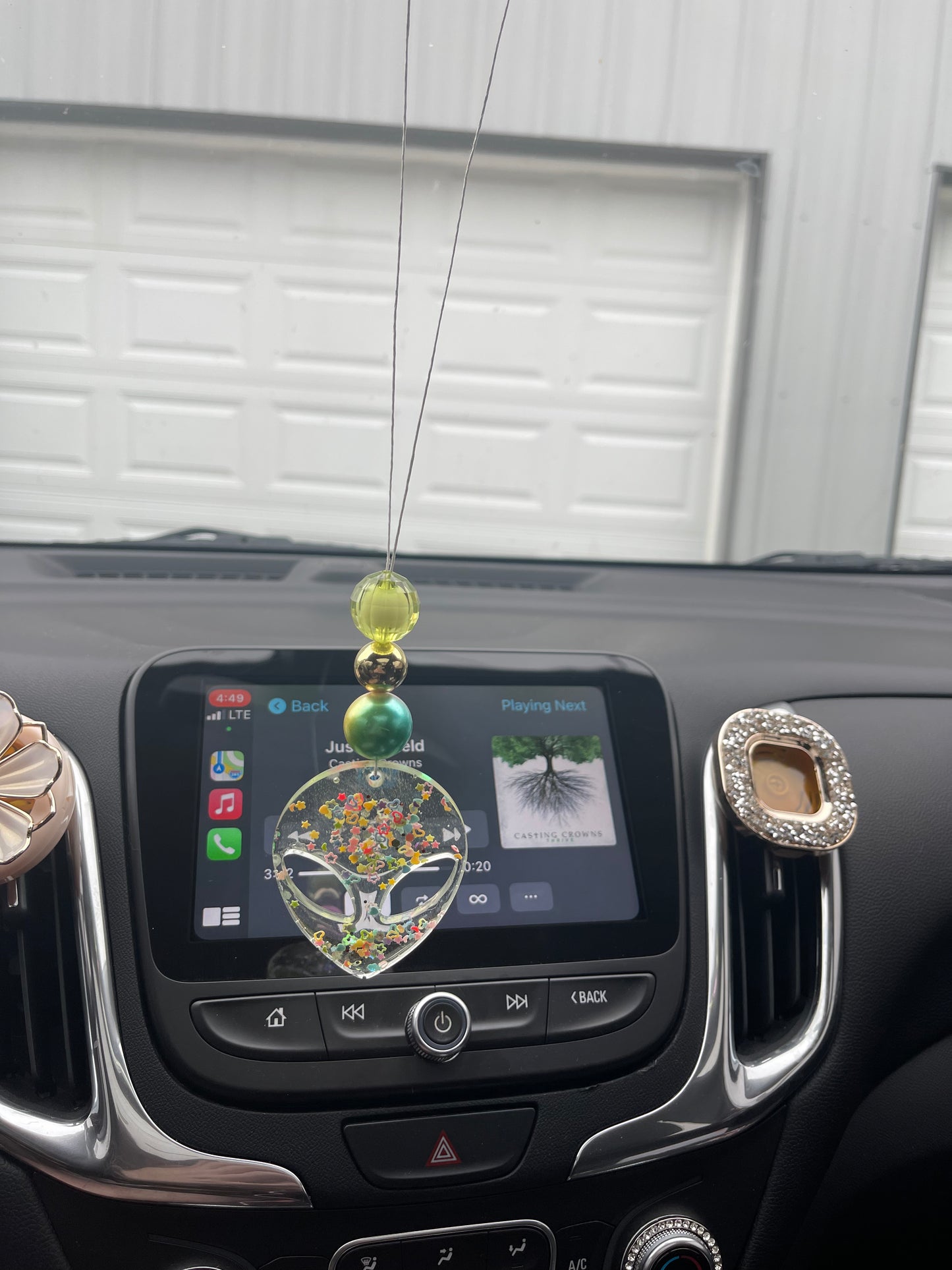 Colorful Alien Car Charm
