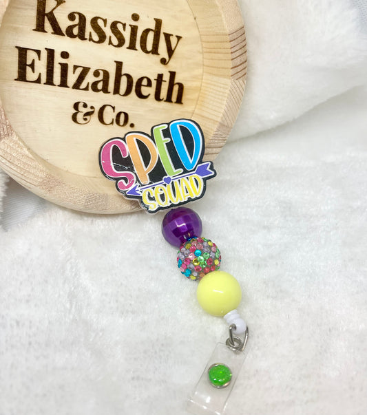 Special Education Squad Badge Reel