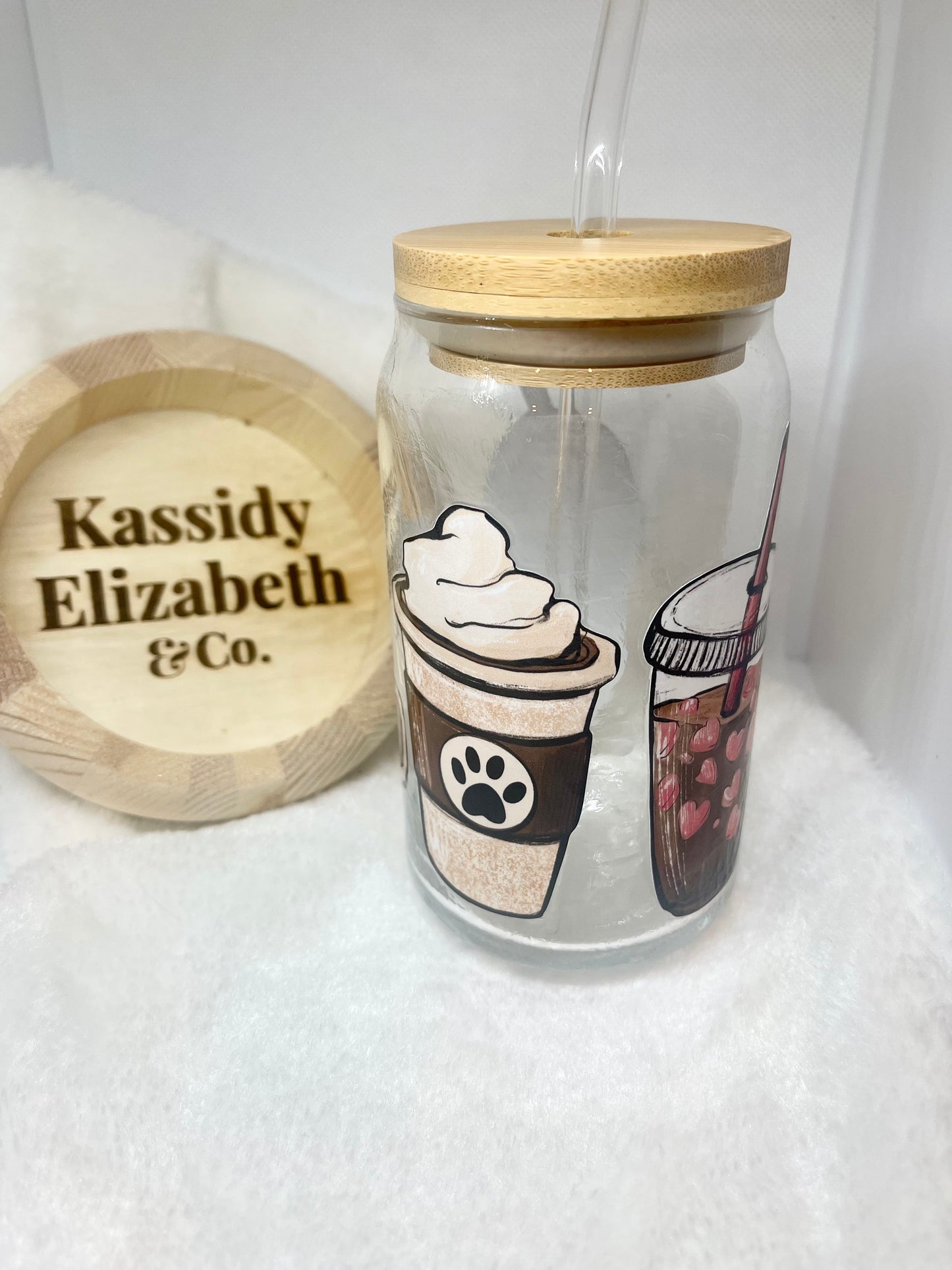 Dog Mom Coffee Libbey Glass