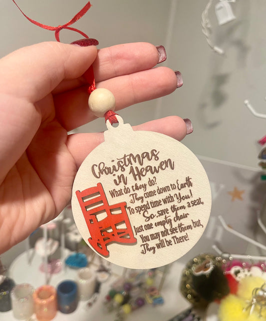 Christmas in Heaven Ornaments