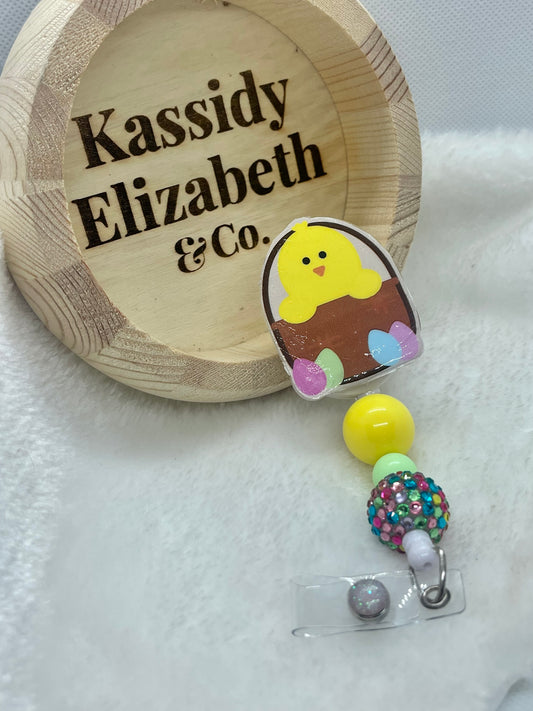 Baby Chick Badge Reel